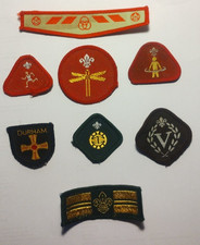 Vintage UK Scout Badges mainly