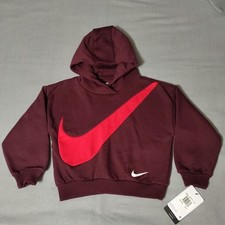 Nike - Boys Size 5 - Burgundy