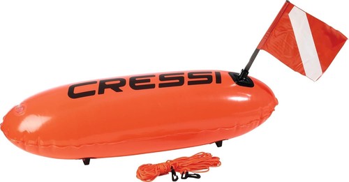 Inflatable dive buoy with flag - buoy,
