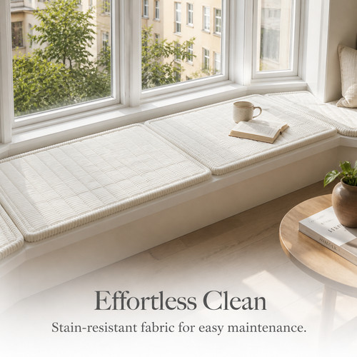 Corduroy bay window pad - corduroy,
