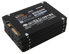 Job Lot 5 x Samsung 860 EVO MZ-76E250 250GB SATA 2.5" 80-89% Health SSD's