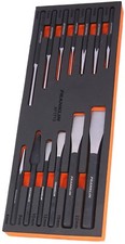Franklin Tools 13 Piece Chisel & Punch Set in EVA Foam AF1713