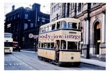 gw0379 - Sheffield Tram no 502 in 1960 - print