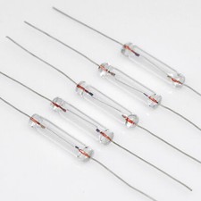 10x Axial Light Bulb 4x20mm / Miniature Meter Display Lamp Wire Ended HiFi Dial