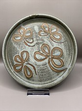 Studio Pottery Plate Isle Of
