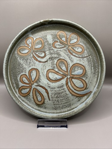Studio pottery plate isle - plate, of