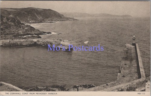 Cornwall postcard mevagissey - cornwall,