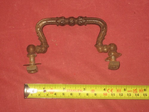 Vintage steel cabinet - , handle