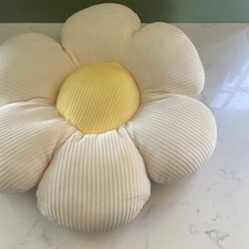 DAISY FLOWER SHAPED SOFT PLISH PILLOW CUSHION HOME OFFICE Floor Chair Seating