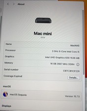 Apple Mac mini 2018 | 3.0GHz