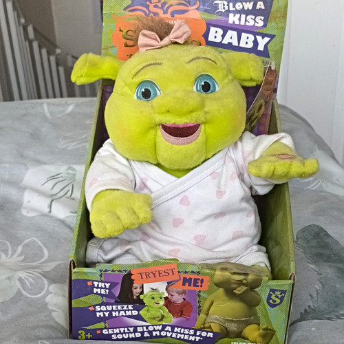 Shrek interactive plush baby - shrek,
