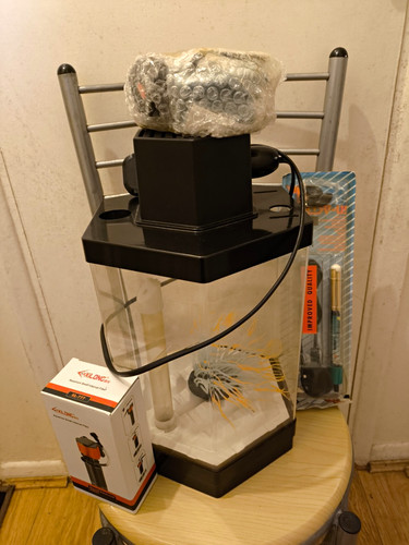 Hexagon glass aquarium tank - hexagon, 6l
