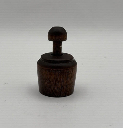 Vintage small wooden butter - small,