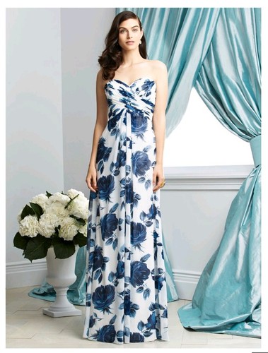 Dessy full length chiffon - dessy,