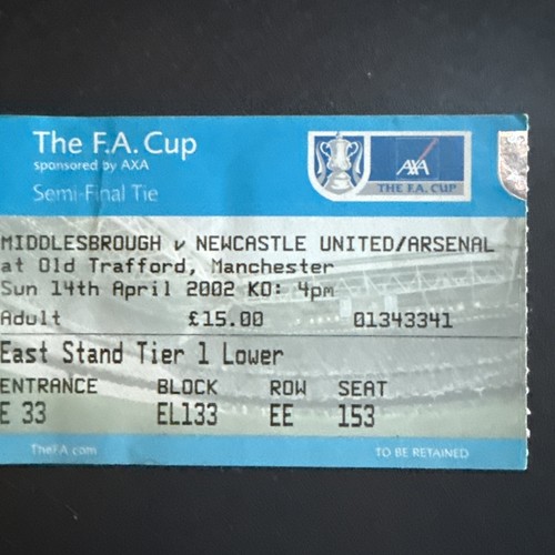 Middlesbrough arsenal cup - middlesbrough, arsenal(fa