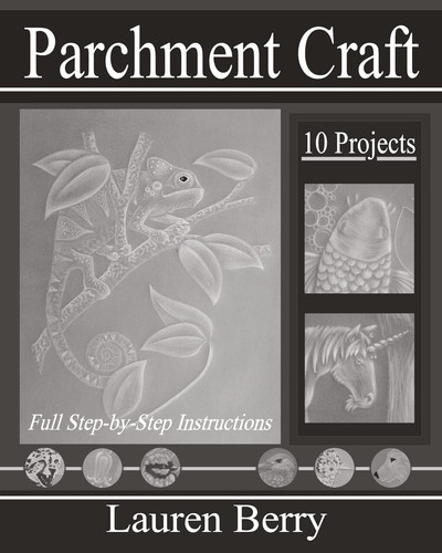 Parchment craft embossing art - parchment,