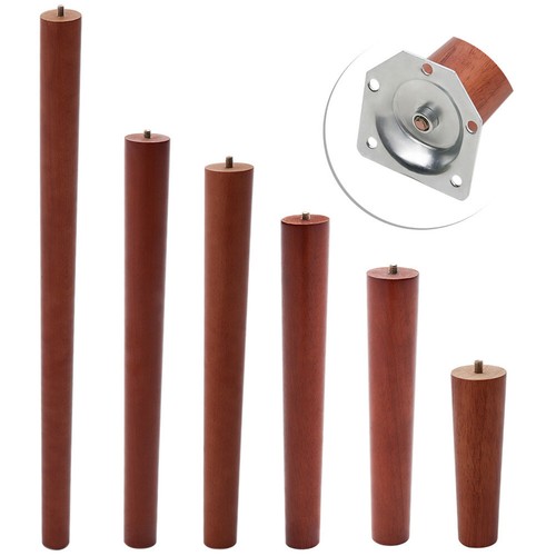 4pcs solid wood legs - solid,
