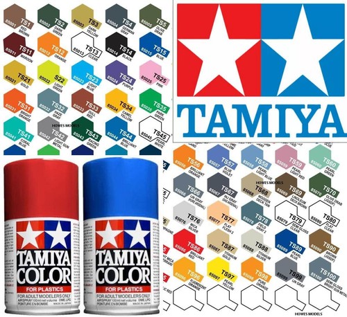 Tamiya range plastic spray - tamiya,