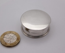 Sterling Silver Victorian Pill