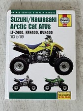 Haynes Manual 2910 - Suzuki/Kawasaki Arctic Cat ATVs, '03 to '09