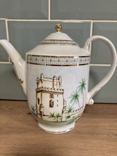 Portuguese Moorish Teapot Porcelain From Compton And Woodhouse