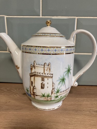 Portuguese moorish teapot - portuguese,