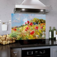 Glass Splashback Kitchen Tile