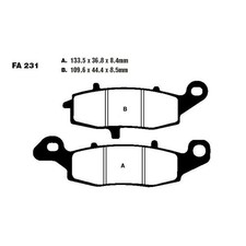 PAIR OF PADS EBC V FA231V