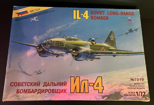 Zvezda scale ilyushin - 1/72,