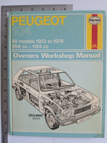 Haynes manual peugeot 104 - haynes,