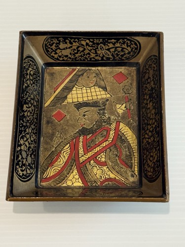 Antique anglo indian lacquered - anglo-indian,