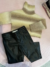 Girls Zara Knit & Fake Leather