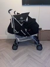 MacLaren Twin Techno With Carrycot