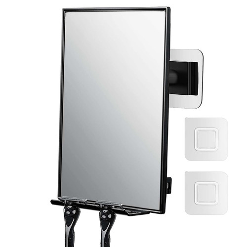 Shower mirror for shaving with - shaving,