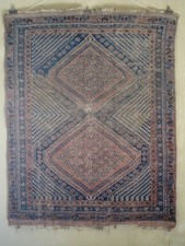 ANTIQUE TURKISH OR MIDDLE EASTERN RUG 72 X 55 INCHES E