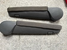 Genuine Oem vw transporter T5  Armrests Anthracite Grey With Cloth Tops 2003