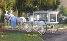 Photo 6x4 Horse-drawn hearse
