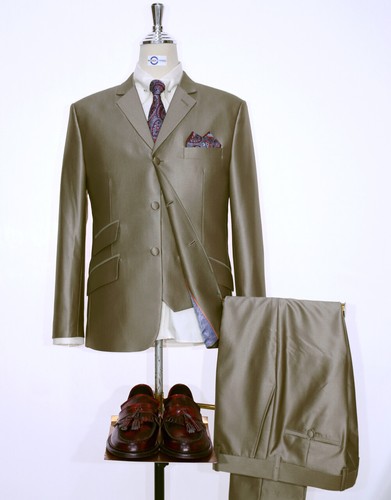 Piece suit 60s mod style - piece,