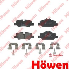 Fits Mini Cooper One JCW 1.2 1.6 D 2.0 One Brake Pads Set Rear Howen