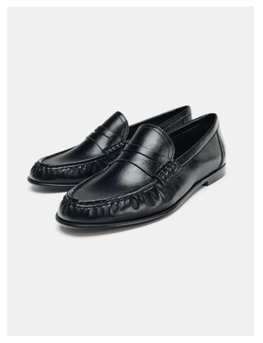 Zara black soft loafers - , women