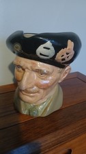 Field Marshall Montgomery ‘Monty’ Large Royal Doulton Character Jug D6202 VGC