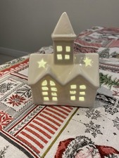 White Ceramic Church Which Has