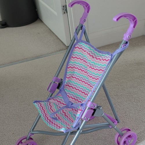 Folding doll pushchair - folding,