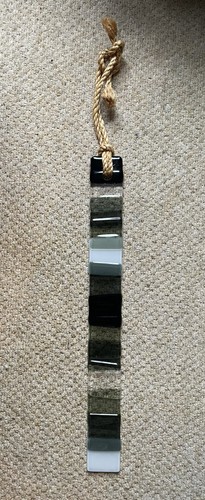 Large fused glass window - large,