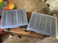 Vintage Alpha VHS Storage Box