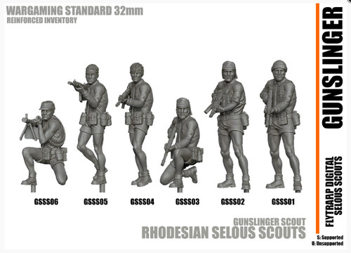 Gunslinger modern miniatures - modern,