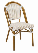 White and Beige French Bistro