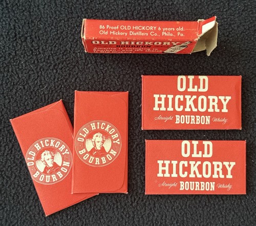 Vintage old hickory bourbon - old,