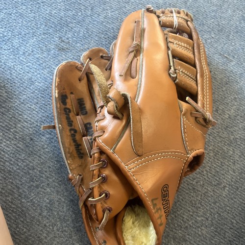 Vintage leather baseball - leather, glove