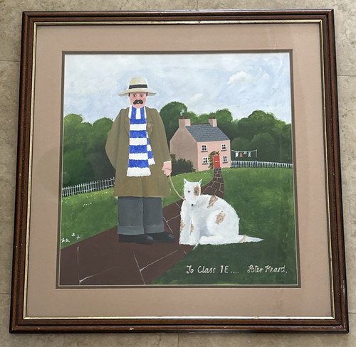 Peter heard original acrylic - heard,